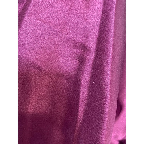 The Sei X REVOLVE Asymmetrical Draped Mini Dress in Plum 2 - Picture 11 of 12